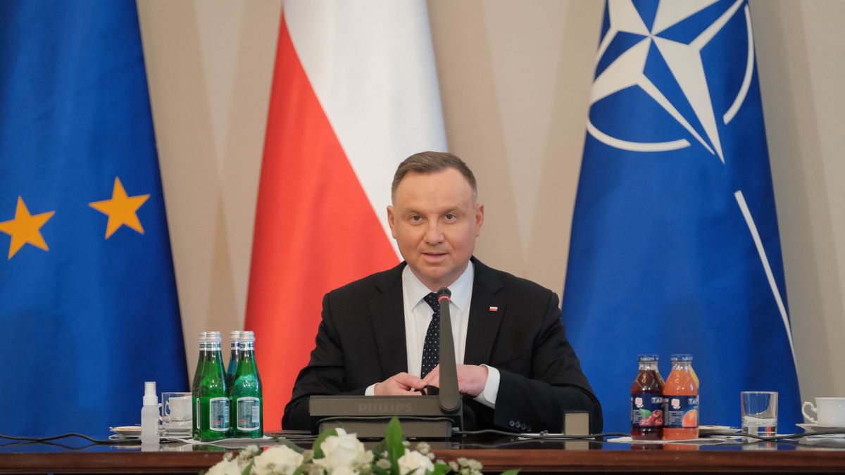 Andrzej Duda złożył kobietom życzenia 
