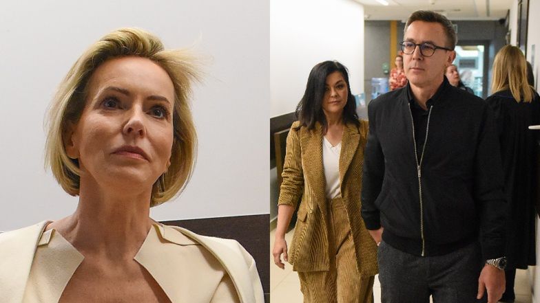 Spięcie Pauliny Smaszcz i Macieja Kurzajewskiego w sądzie