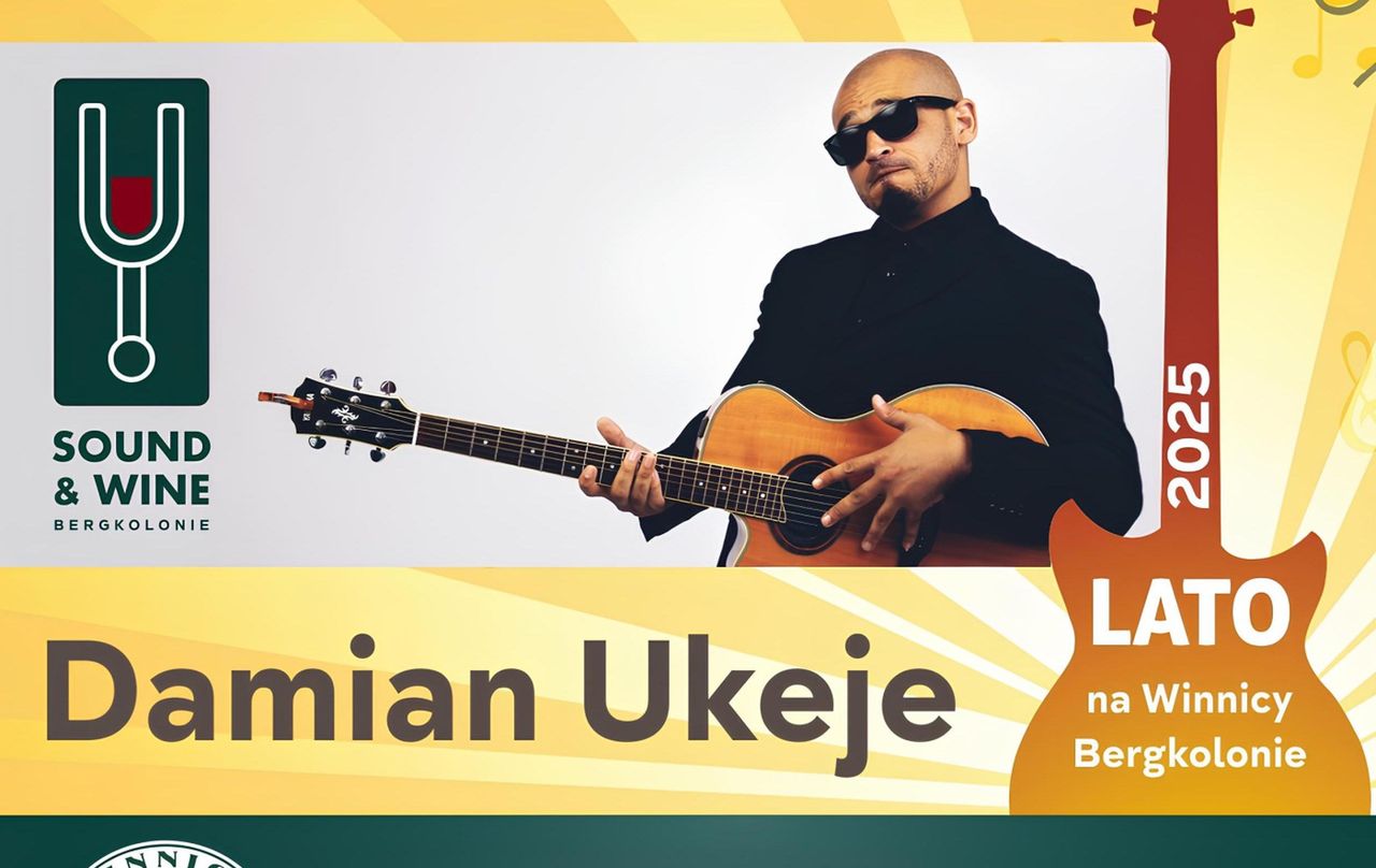 Górki: Wieczór w Winnicy Bergkolonie. Wystąpi Damian Ukeje