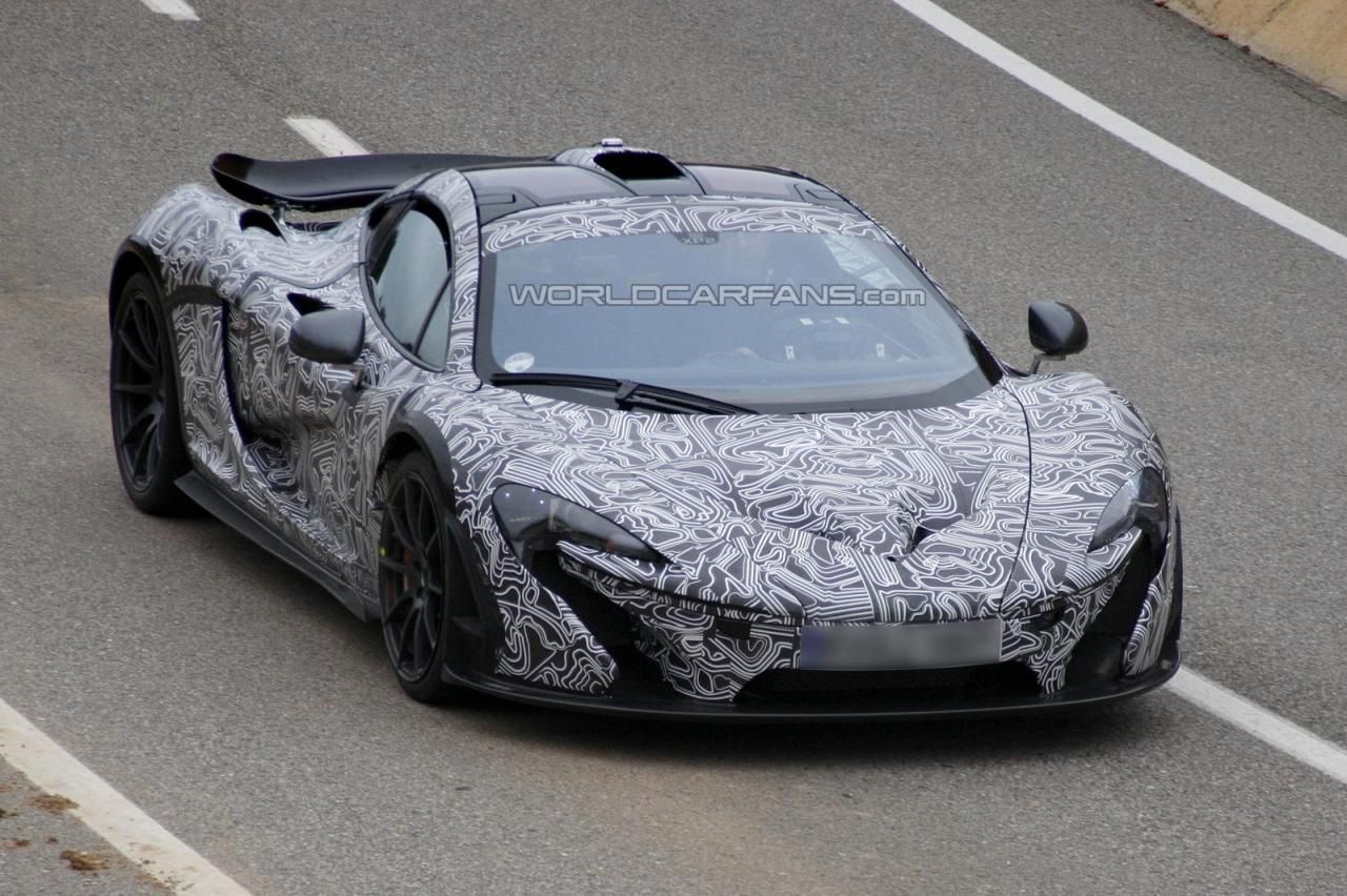 McLaren P1 - nowe zdjęcia szpiegowskie