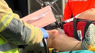 Koszmarny wypadek na rowerze. Interweniowała straż pożarna