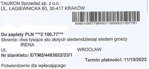 Klienci firmy Tauron skarżą się na nieprawidłowości w odczycie liczników energii elektrycznej