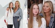 Kate Moss promuje ambitną córkę na paryskim pokazie Diora