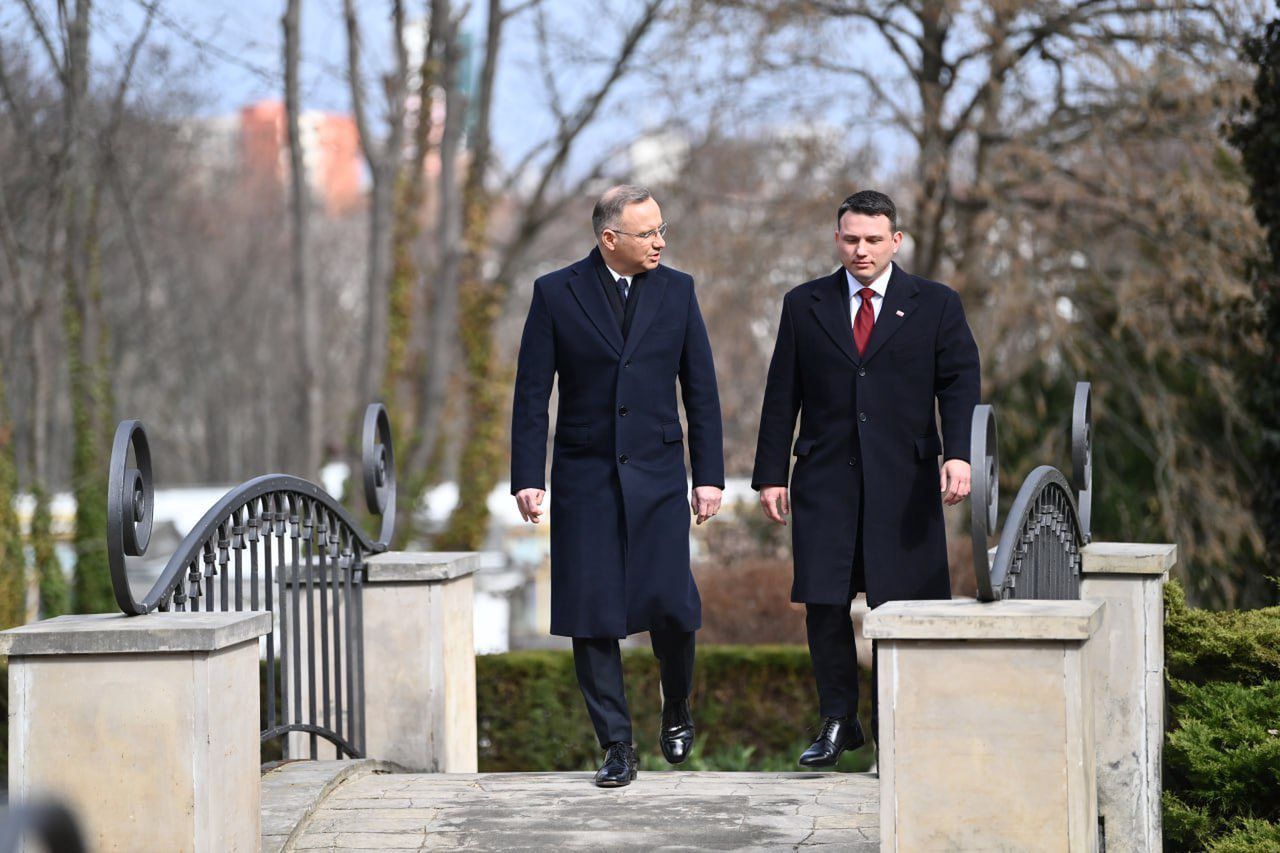 Andrzej Duda i Sławomir Mentzen 