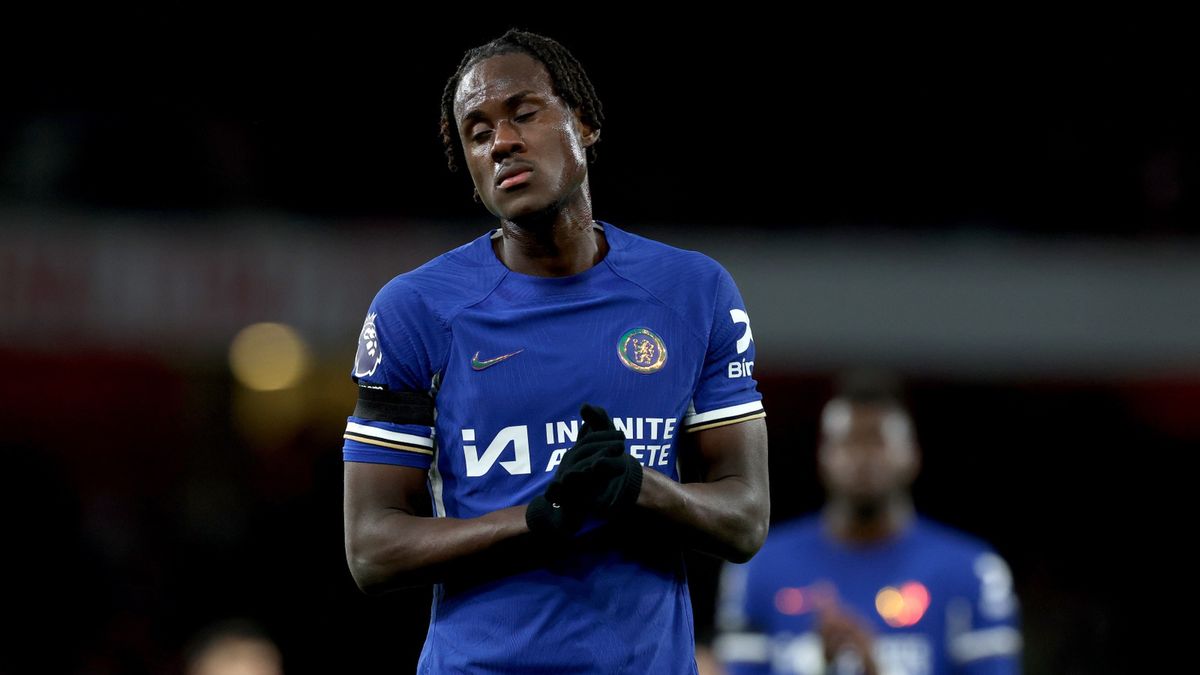 Trevoh Chalobah w meczu Arsenalu z Chelsea