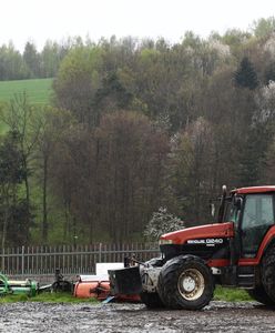 Traktor wpadł do wody. 31-latek nie przeżył