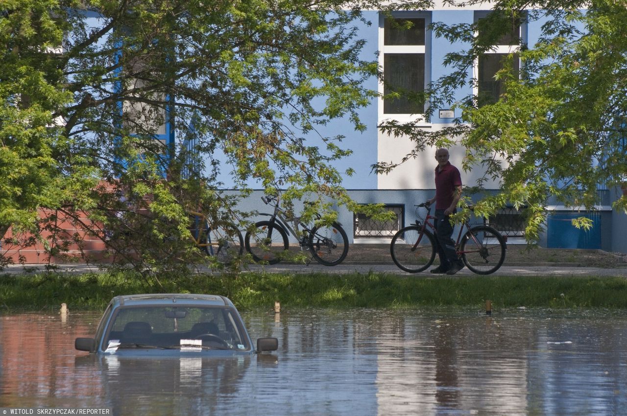 Kozanów zalany wodą w 2010 roku