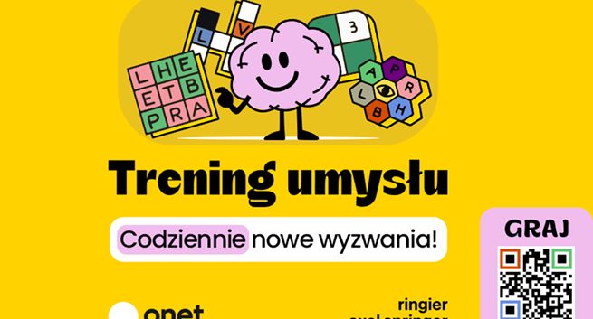 Onet wchodzi w gaming. Na liście "Łamisłówko" czy "Wyzwanie Lexi"