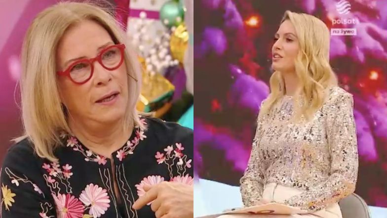 Małgorzata Potocka w śniadaniówce Polsatu