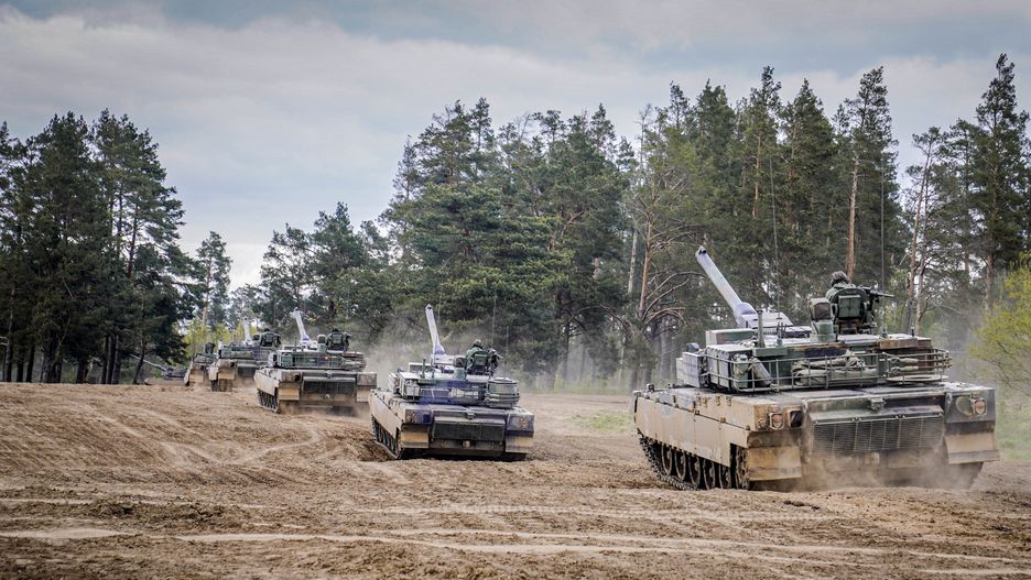 Czołgi K2 Black Panther w akcji