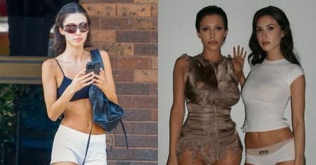 Angelina Censori paraduje po mieście w skąpym ubranku. Odziedziczyła wyczucie stylu po siostrze?