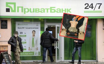 Skandal w ukraińskim banku. Weteran bez kończyn upokorzony