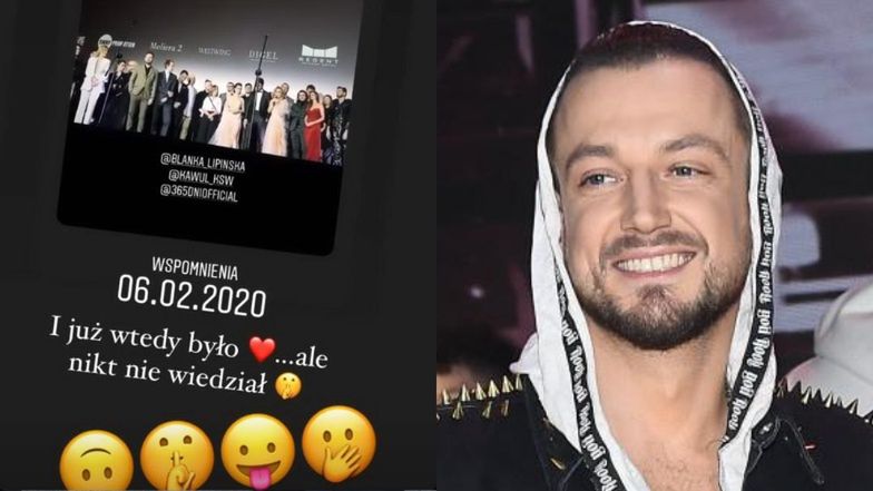 Baron wspomina początki związku z Blanką Lipińską