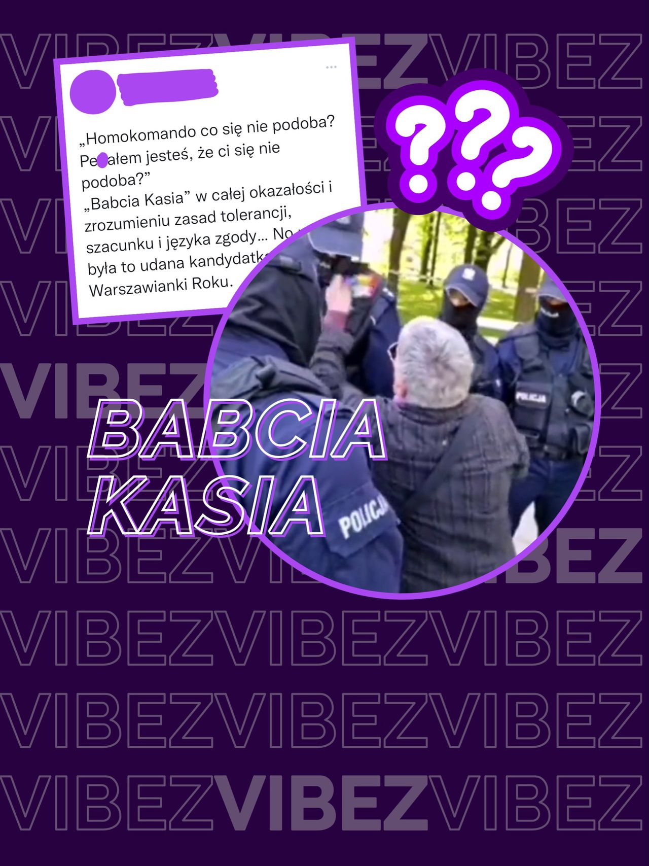 "Babcia Kasia" znowu w sądzie. Obrażała funkcjonariusza policji: "Pe*ałem jesteś, że ci się nie podoba?"