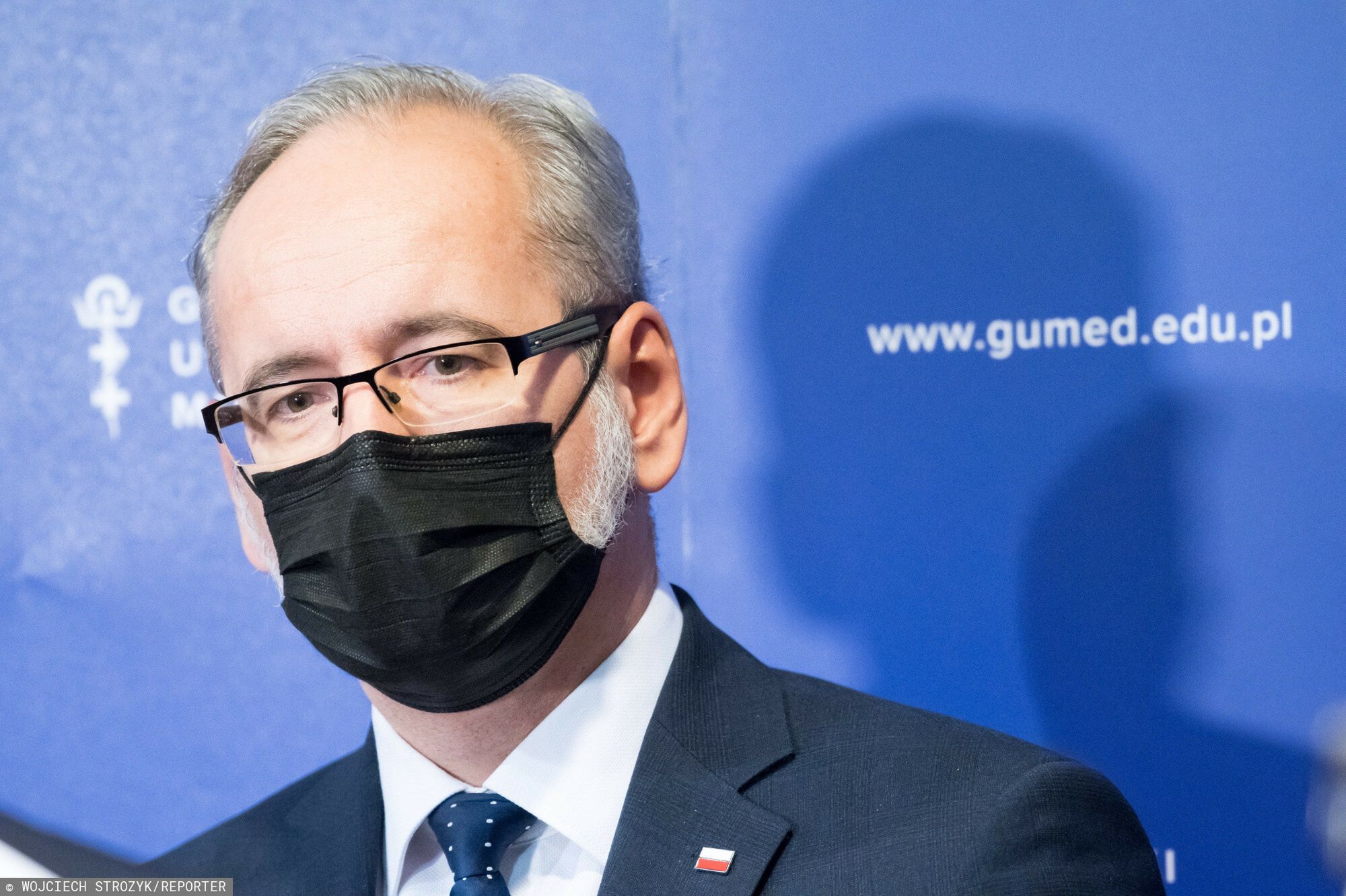 Minister zdrowia Adam Niedzielski w Gda?sku11.10.2021 Gdansk Gdanski Uniwersytet Medyczny Konferencja ministra zdrowia Adama Niedzielskiego Fot. Wojciech Strozyk/REPORTER
N/z: Adam NiedzielskiWojciech Strozyk/REPORTER