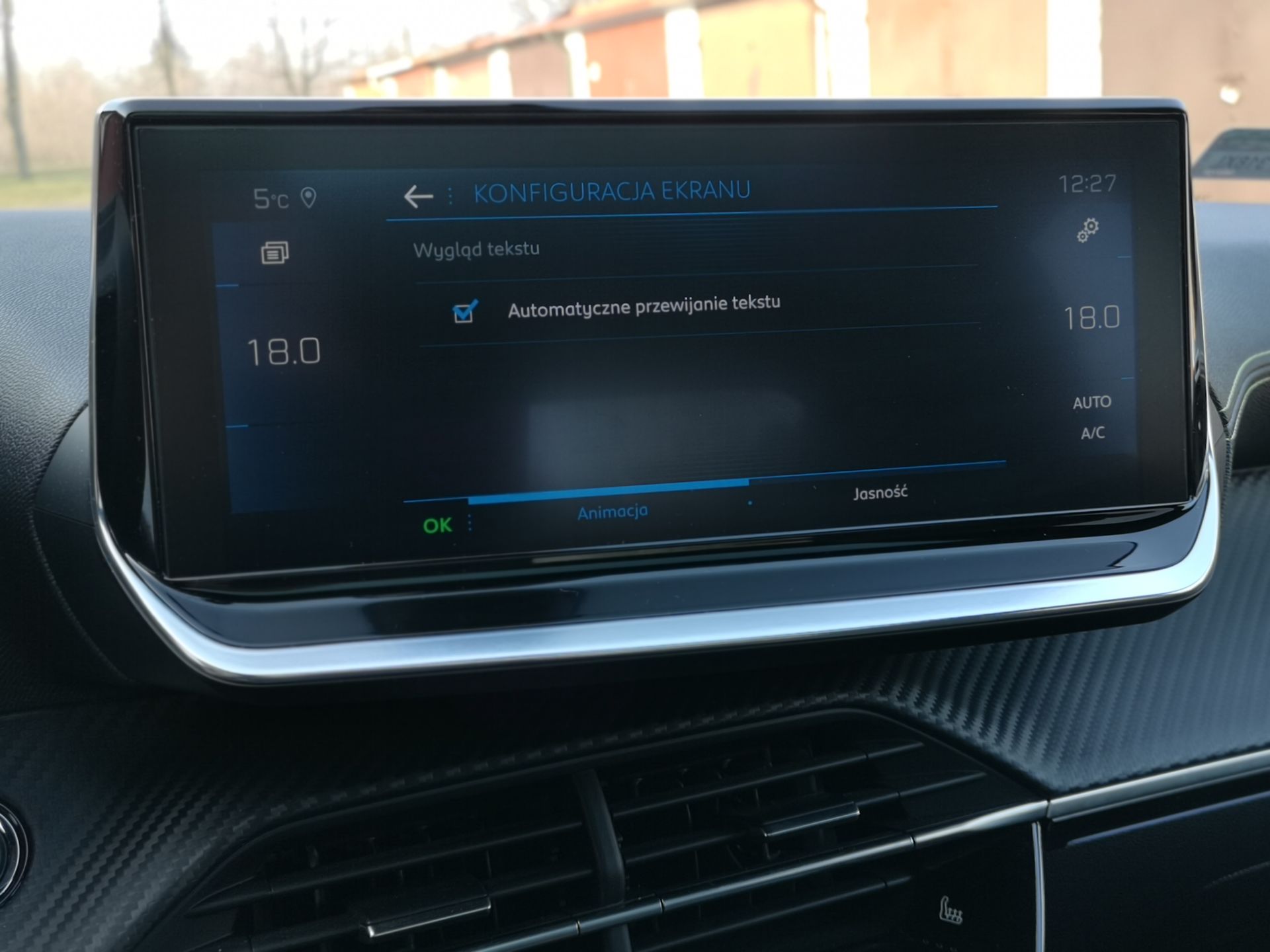 Peugeot 208 GT Line: wirtualne zegary 3D oraz obsługa systemu 31