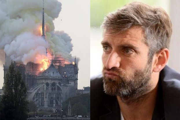 Pożar katedry Notre Dame. Maciej Dowbor reaguje na tragedię... memem ze swoją matką? "Mamo! Dasz radę!"