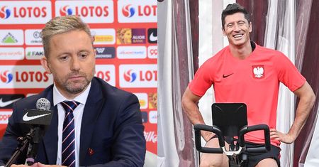 Jerzy Brzęczek nie zwolni Lewego z funkcji kapitana kadry. "Pytałem o nastawienie i podejście innych zawodników"