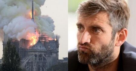 Pożar katedry Notre Dame. Maciej Dowbor reaguje na tragedię... memem ze swoją matką? "Mamo! Dasz radę!"