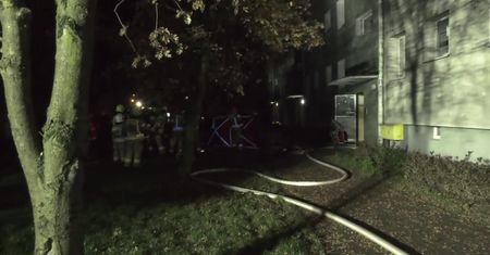 Tragiczny pożar w bloku w Pile. Zginęła jedna osoba