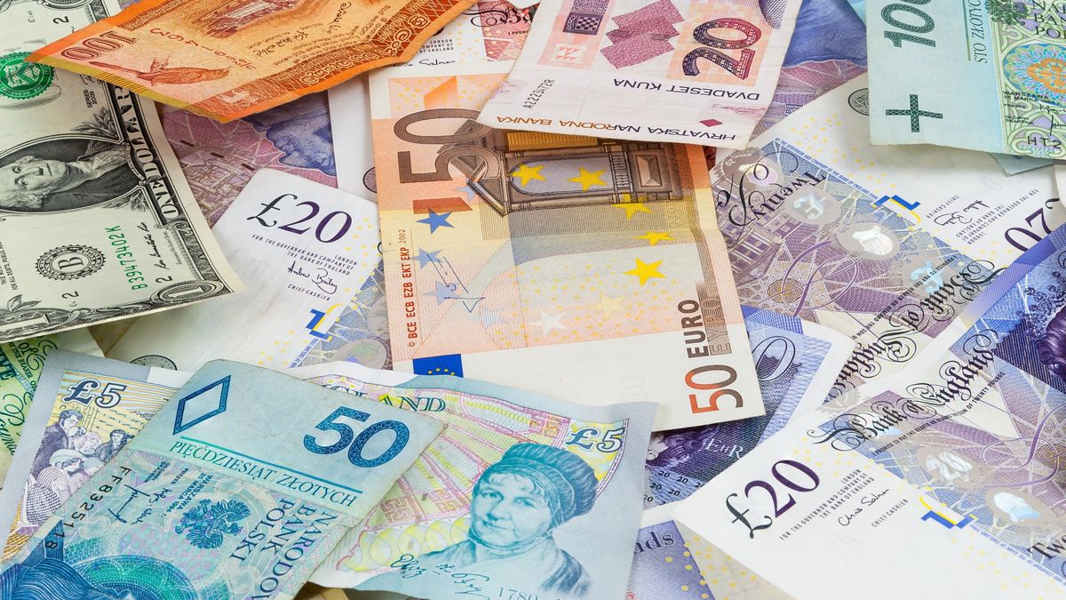 Different currencies banknotes background
Background made of different currencies banknotes - pile of money
mkos83
Indian Currency, European Union Currency, British Currency, Polish Culture, Banking, Savings, Exchange Rate, Sri Lankan Culture, Wages, Kuna, Paper Currency, Currency, Backgrounds, Wealth, Unity, Concepts, Paper, British Culture, American Culture, Business, Finance, Close-up, Croatia, UK, Bill, gbp, kingdom, pln, usd, zloty, Dollar