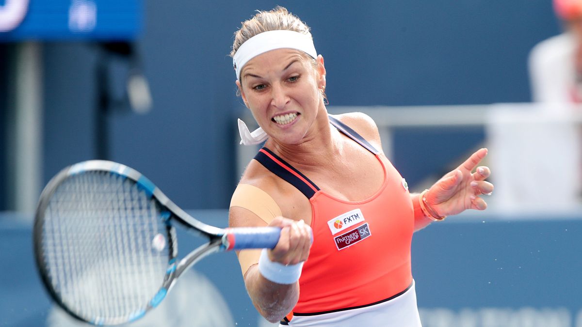 PAP/EPA / MARK LYONS / Na zdjęciu: Dominika Cibulkova