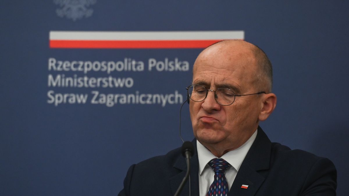 WARSAW, POLAND - October 04:
Zbigniew Rau, Minister of Foreign Affairs of Poland during his meeting with Annalena Baerbock,
Minister for Foreign Affairs of Germany, at the Ministry of Foreign Affairs in Warsaw.
Poland's Foreign Minister is espected to raise all important issues in Polish-German relations, including the issue of World War Two reparations, which, according to Germany, was settled in 1990. Warsaw estimated possible reparations at EUR 1.3 trillion.
The heads of diplomacy of both countries will also talk about Ukraine. (Photo by Artur Widak/Anadolu Agency via Getty Images)