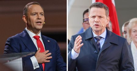 Minimalna przewaga jednego kandydata. Kolejne badanie