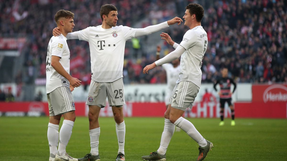 Zdjęcie okładkowe artykułu: PAP/EPA / FRIEDEMANN VOGEL / Na zdjęciu: radość piłkarzy Bayernu Monachium