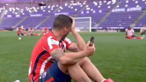 Ten obrazek chwyta za serce. Kamery wychwyciły, jak gwiazda futbolu zareagowała na wielki sukces