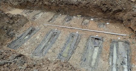 Dolnośląskie. Odnaleziono groby niemieckich żołnierzy. To nie koniec prac poszukiwawczych