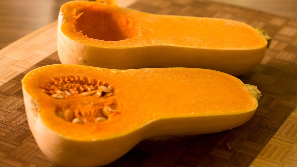 Surowa dynia (zimowa odmiana)