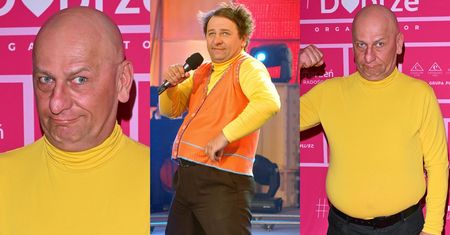 Szczuplejszy o prawie 30 KILOGRAMÓW Grzegorz Halama bryluje na charytatywnej imprezie (ZDJĘCIA)