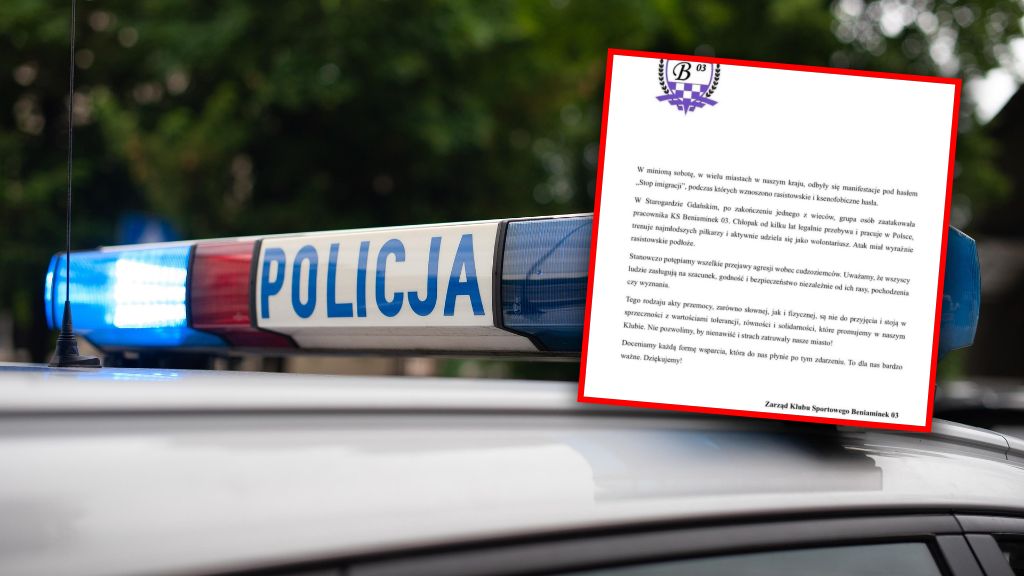 Skandal w Starogardzie Gdańskim. Pobito obcokrajowca