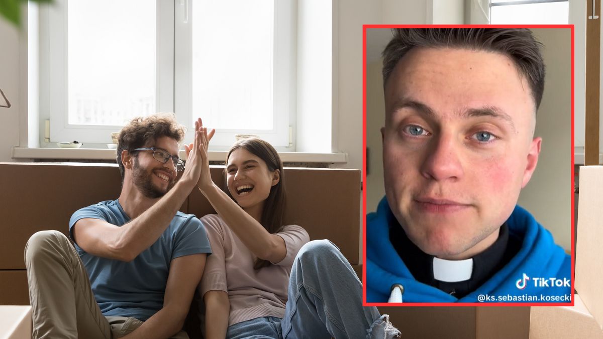 Ksiądz mówi, dlaczego wspólne mieszkanie przed ślubem to grzech 
