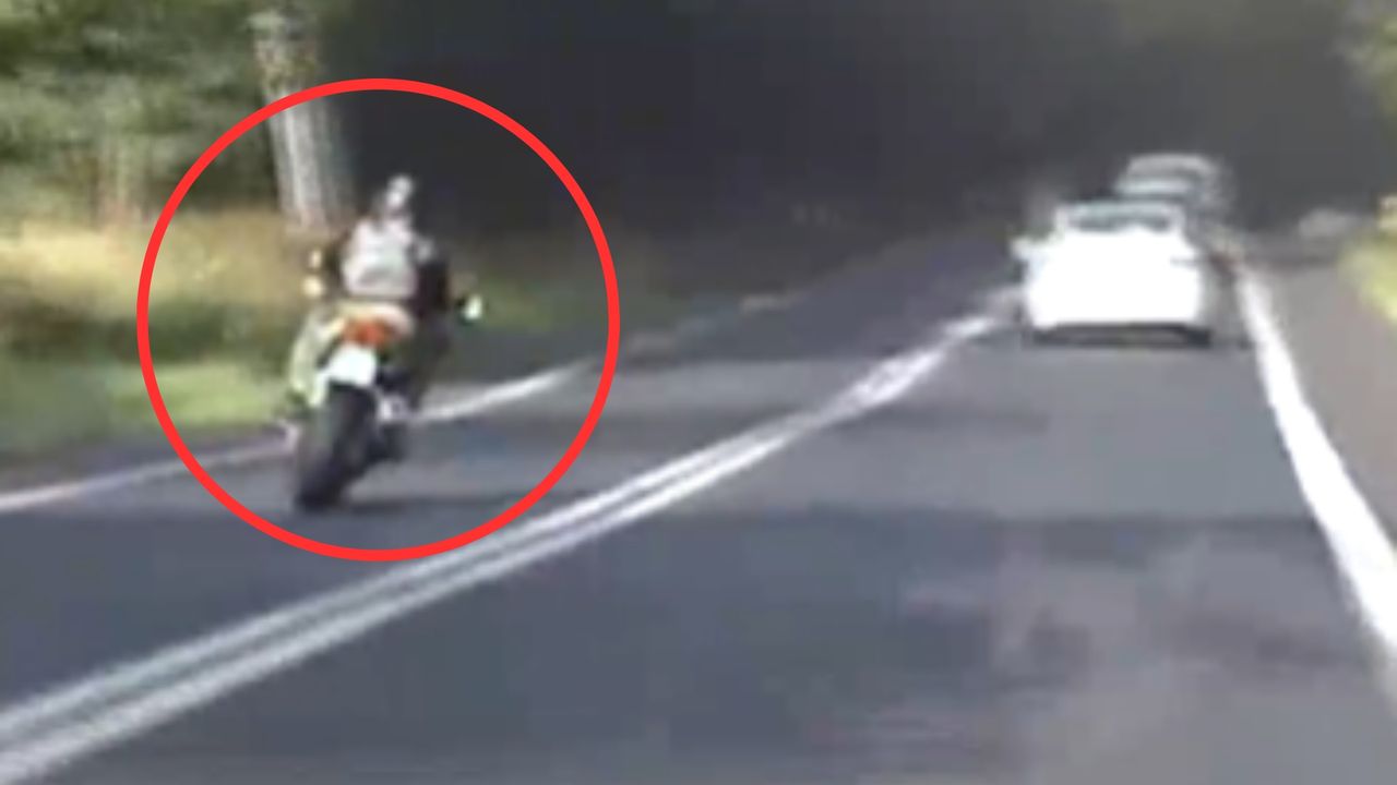 Pędził 220 km/h na motocyklu. Szybko wyszło na jaw, dlaczego