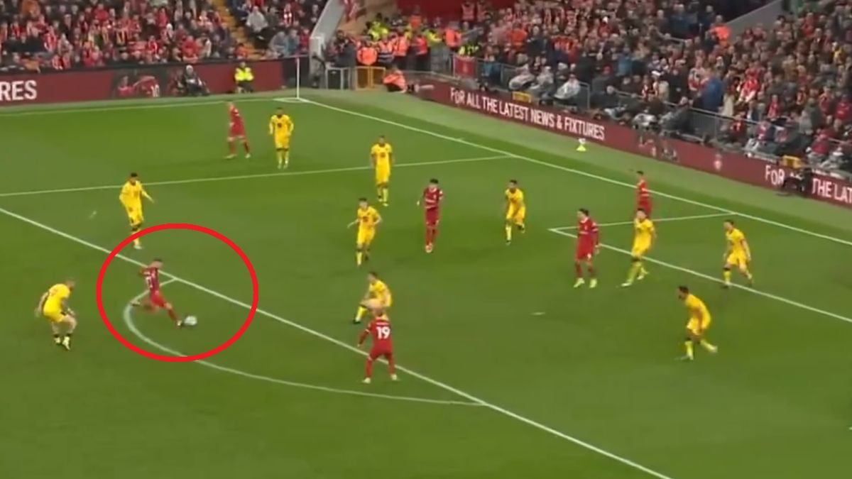 Zdjęcie okładkowe artykułu: Twitter / Screen / Viaplay / Na zdjęciu: Alexis Mac Allister strzelił pięknego gola w meczu Liverpool - Sheffield United
