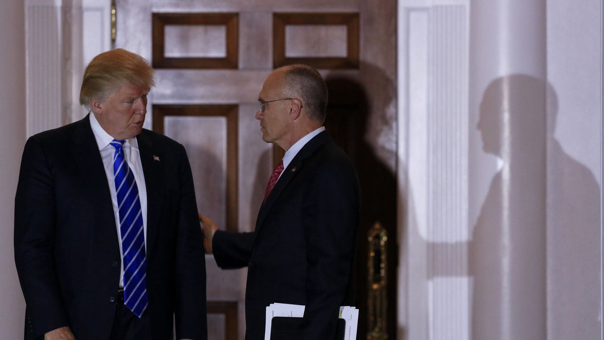 Andrew Puzder i Donald Trump