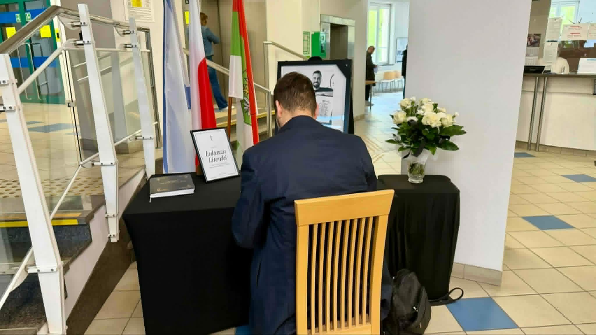 Tak ludzie pożegnali Łukasza Litewkę