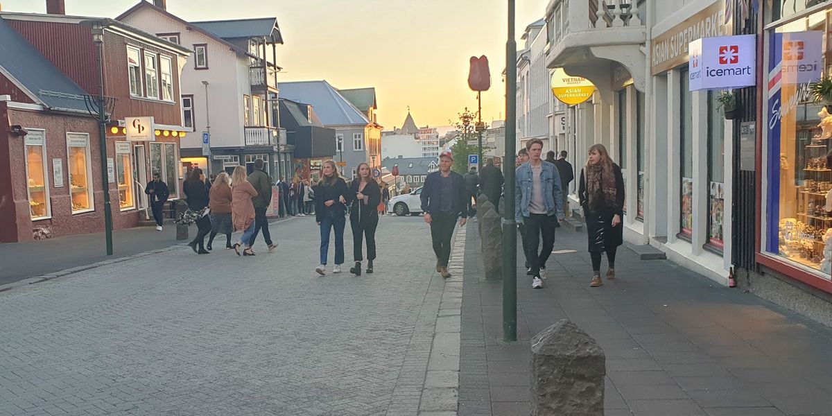 Islandia. Ulice Reykjaviku odżyły po pandemii