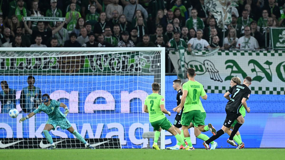 Getty Images / Oliver Hardt / Na zdjęciu: Werder Brema wygrał z VfL Wolfsburg