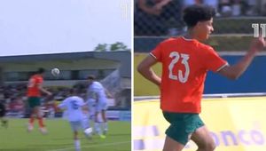 Show syna Cristiano Ronaldo. Skompletował dublet w kadrze