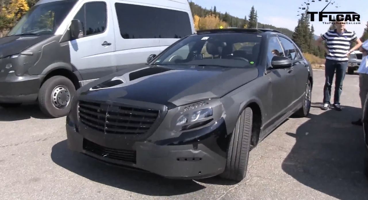 2013 Mercedes-Benz klasy S - kolejne testy magicznej limuzyny [wideo]