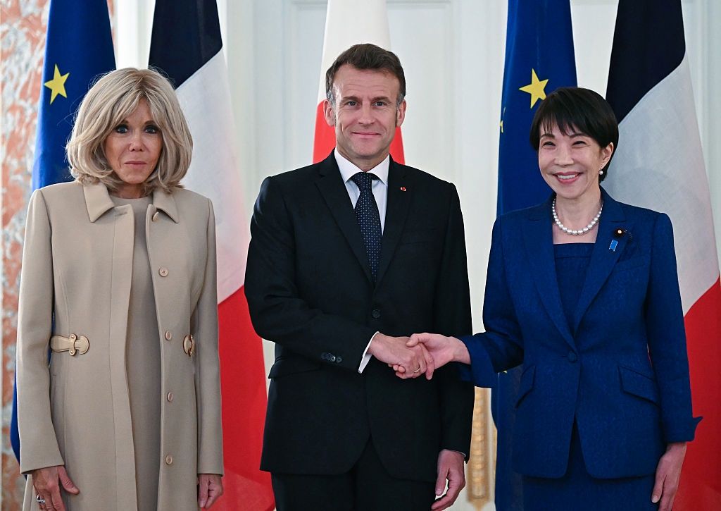 Brigitte i Emmanuel Macronowie