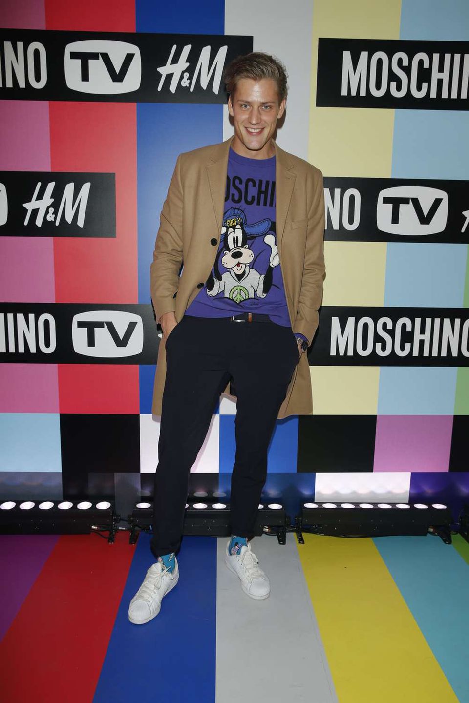 Jakob Kosel - gwiazdy na pokazie kolekcji Moschino x H&M