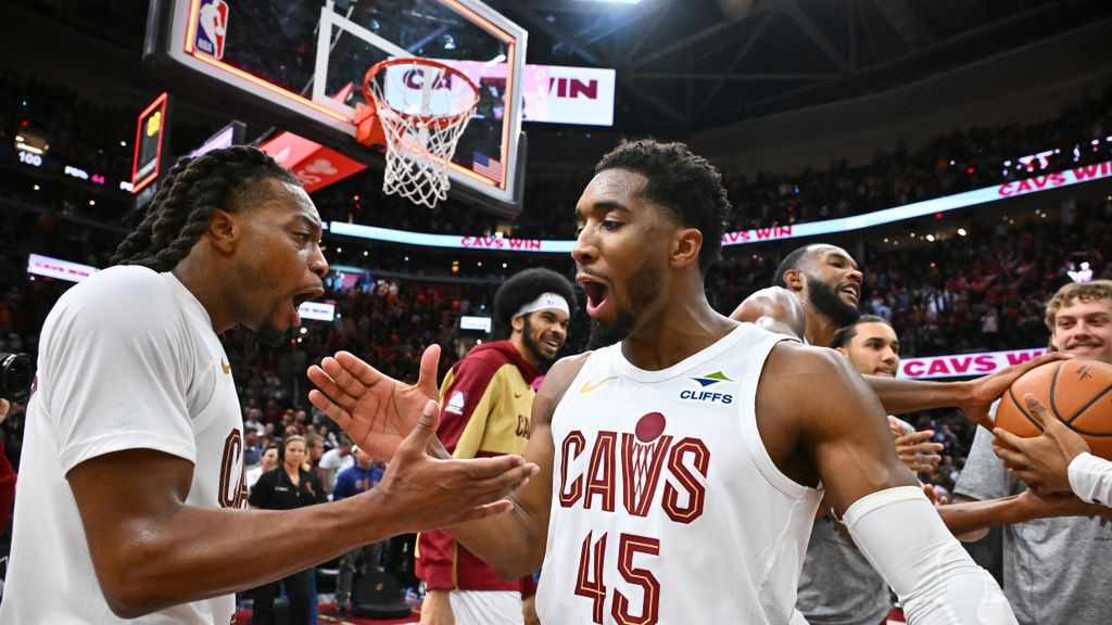 Getty Images / Jason Miller / Cleveland Cavaliers po zwycięstwie nad Brooklyn Nets w NBA