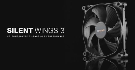 be quiet! przedstawia trzecią generację wentylatorów SilentWings