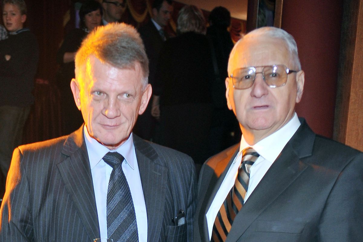 Krzysztof Szmagier i Bronisław Cieślak tworzyli "07 zgłoś się"