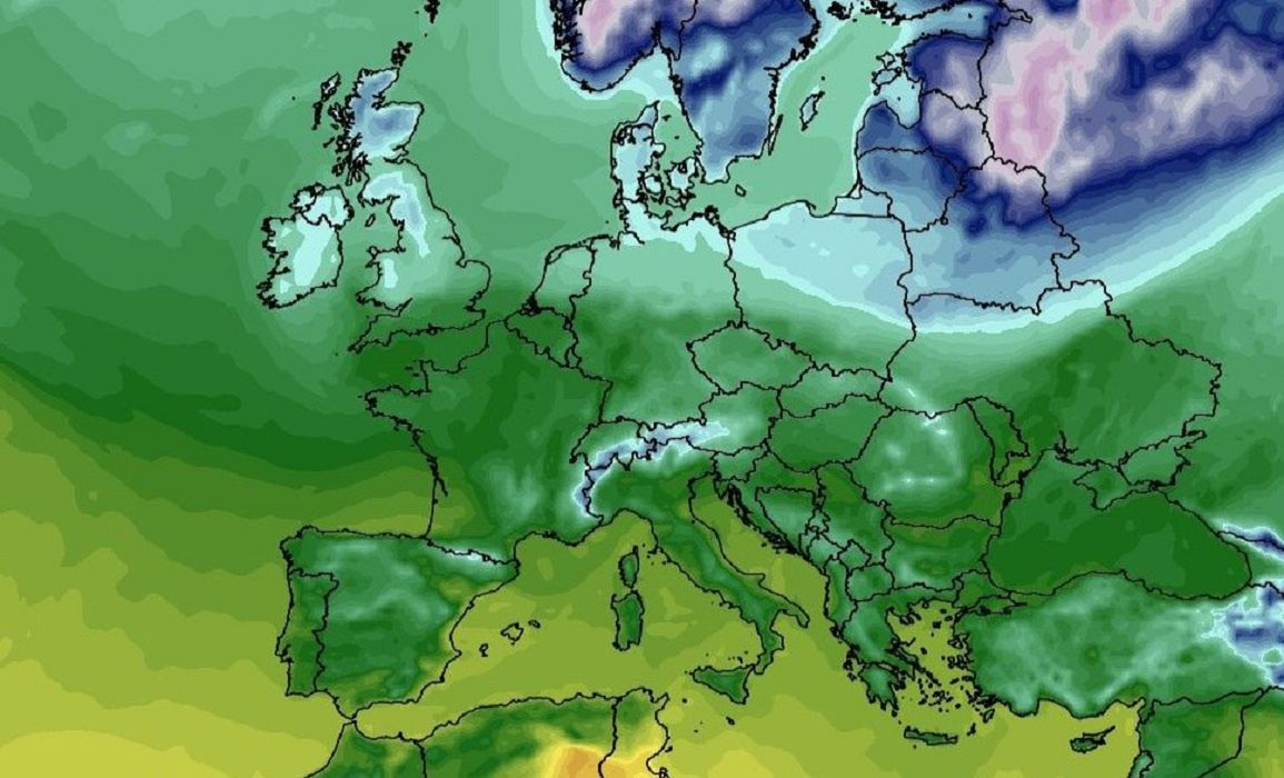 Kontrast w pogodzie. 16 st. C. i opady śniegu