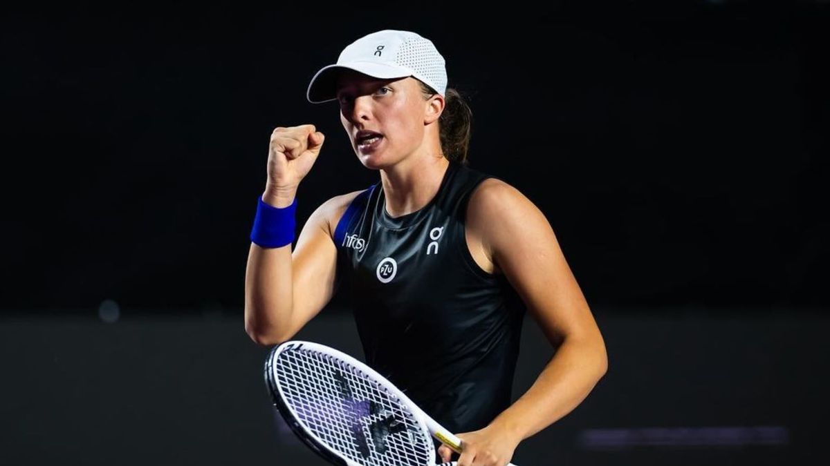 Na zdjęciu Iga Świątek.